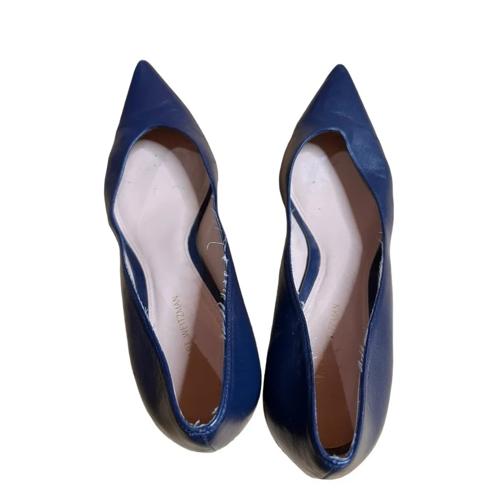 Stuart Weitzman, dark blue heels size 8 1/2